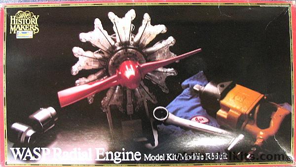 Revell 1/4 Wasp Radial Visible Aircraft Engine - History Makers Issue (Ex-Renwal), 8614 plastic model kit